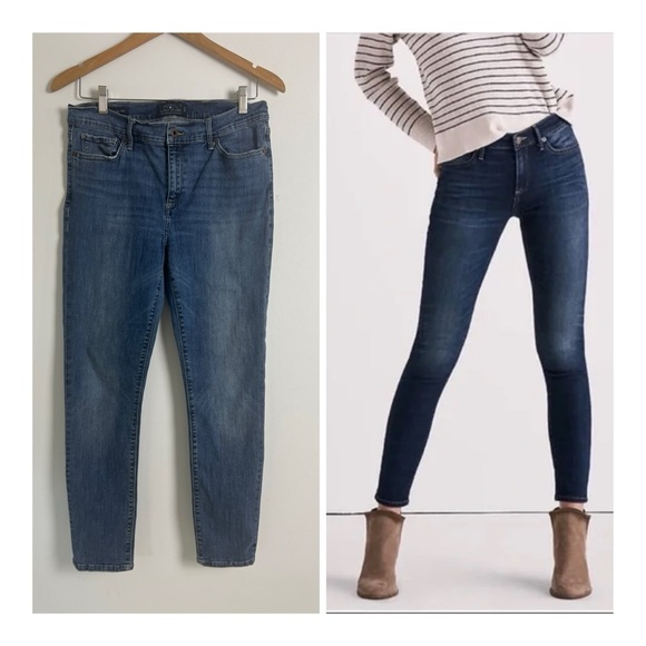 Lucky Brand Brooke Legging Medium Wash Skinny Jeans Size 31 - Picture 1 of 11